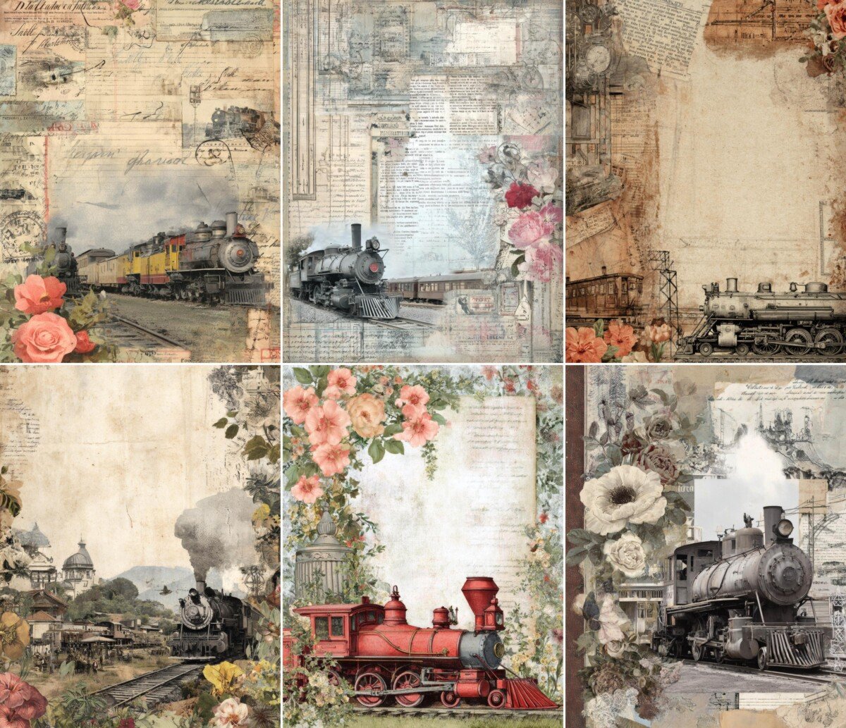 vintage preview 4 – Journal Pages