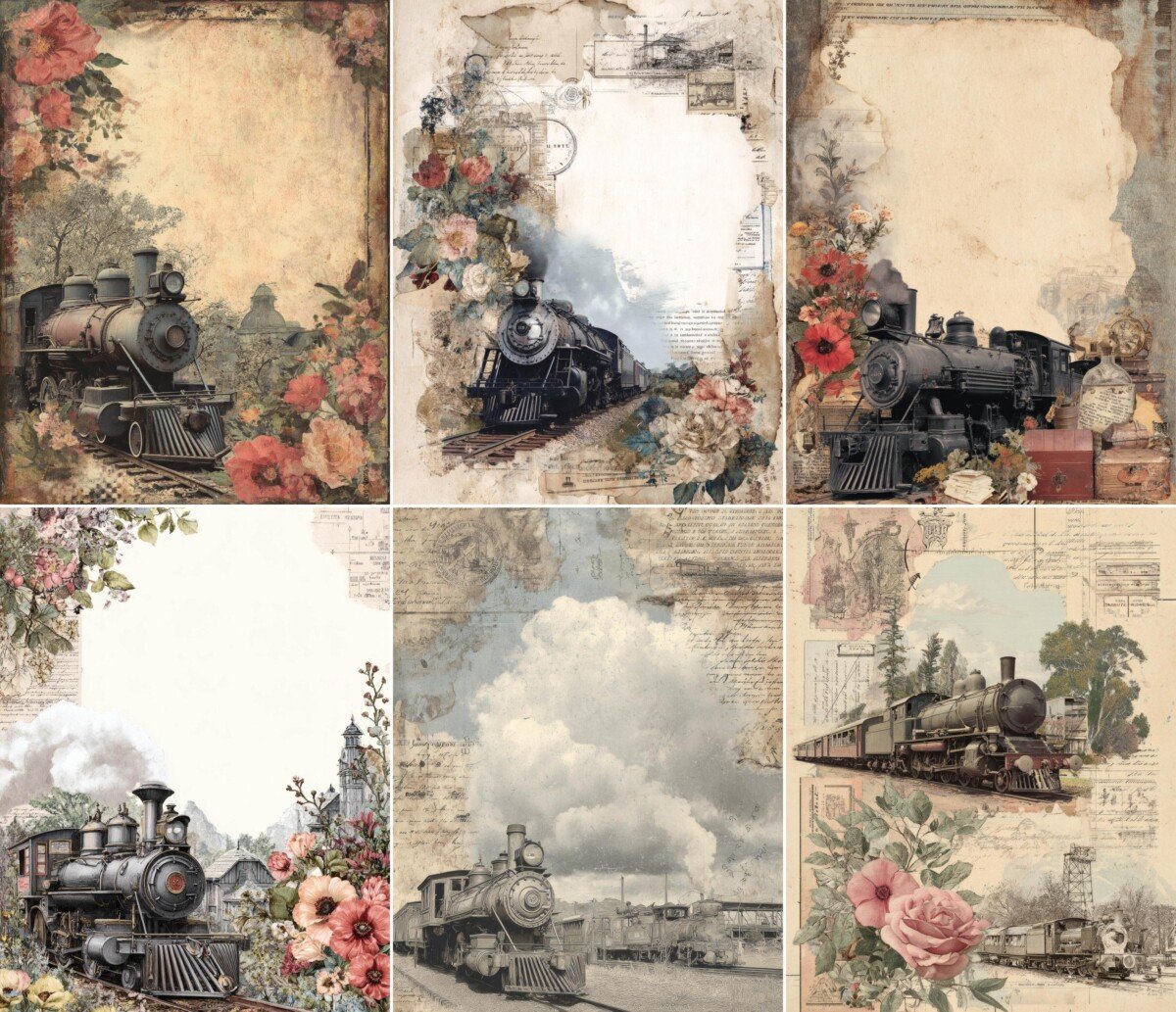 vintage preview 7 – Journal Pages