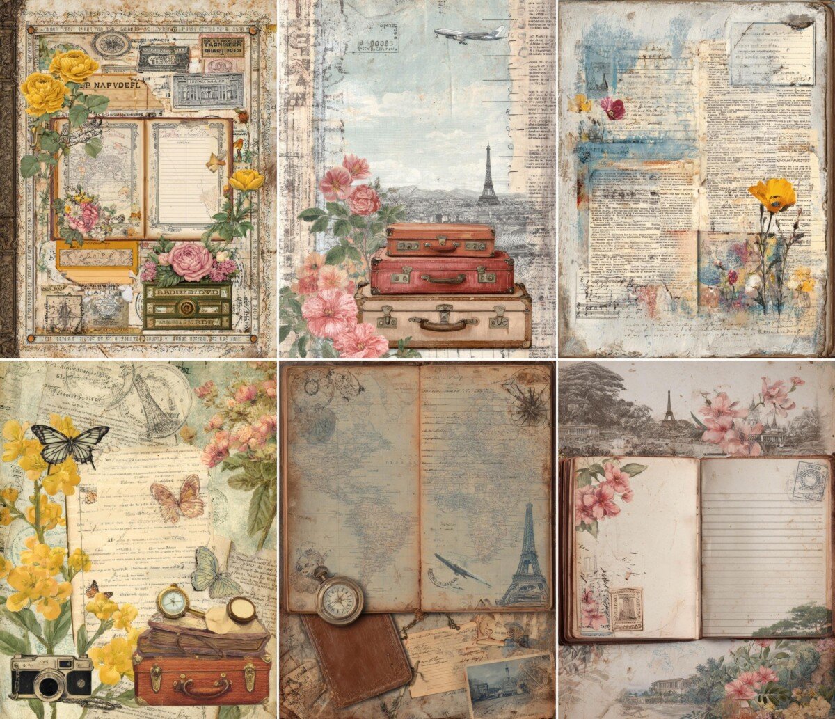 travel preview 5 – Journal Pages