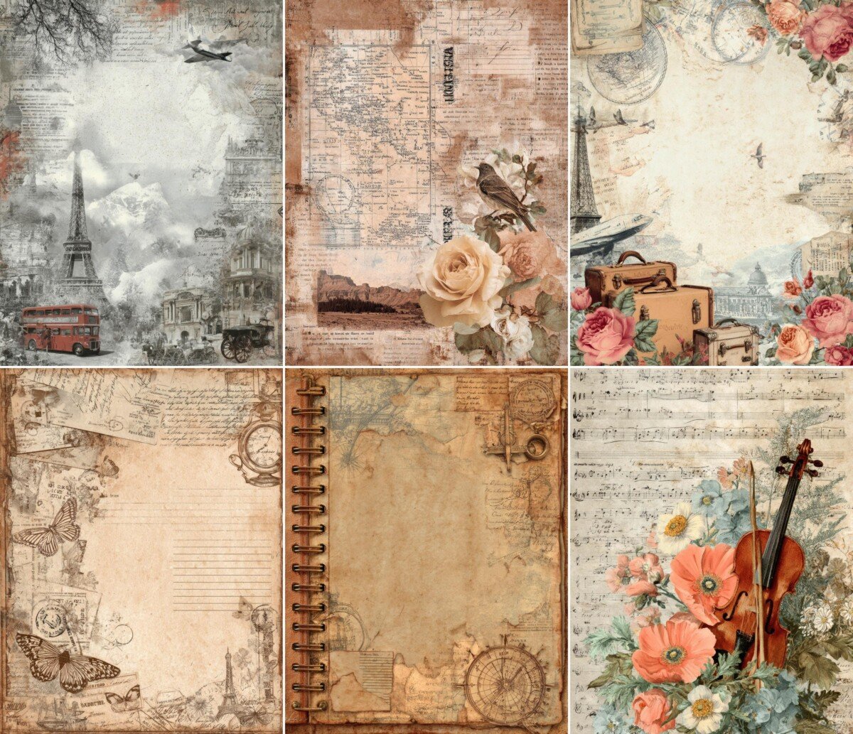 travel preview 2 – Journal Pages