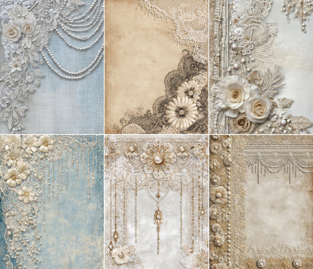 lace preview 5 – Journal Pages