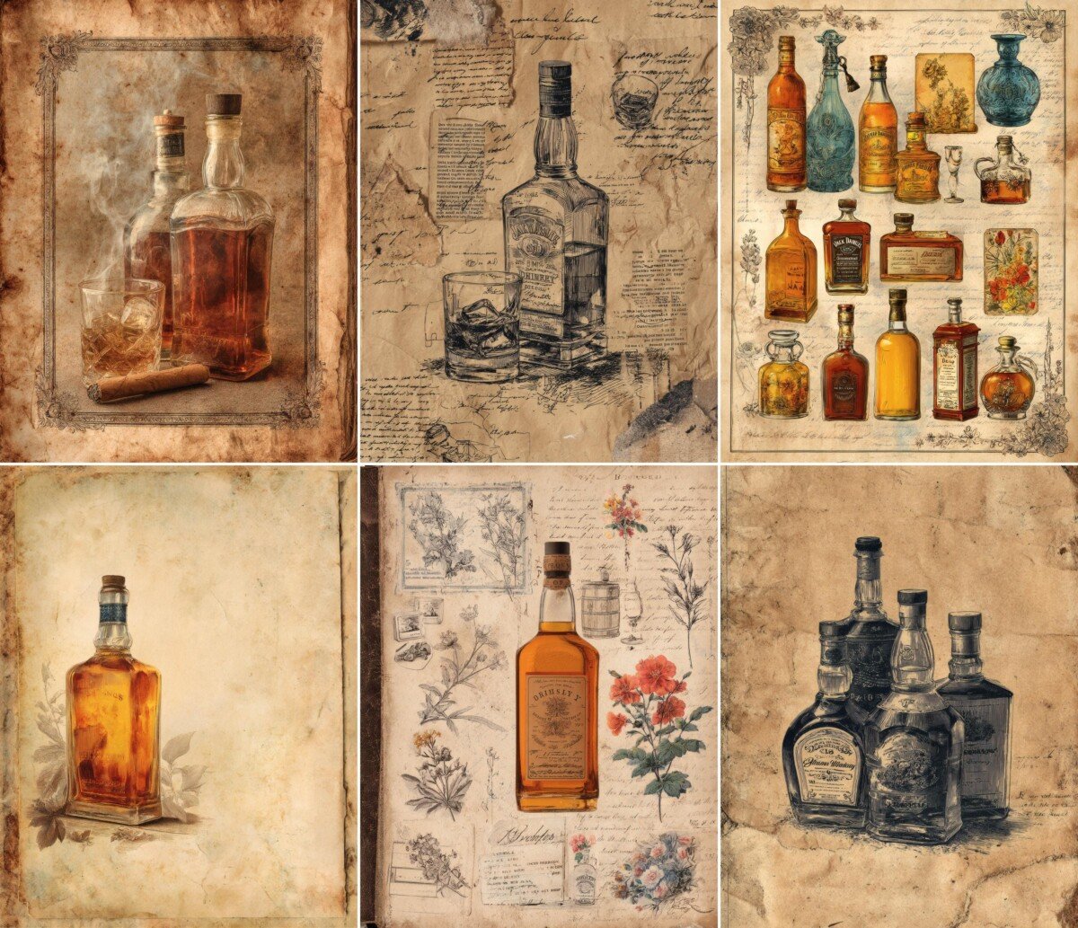 vintage preview 3 – Journal Pages