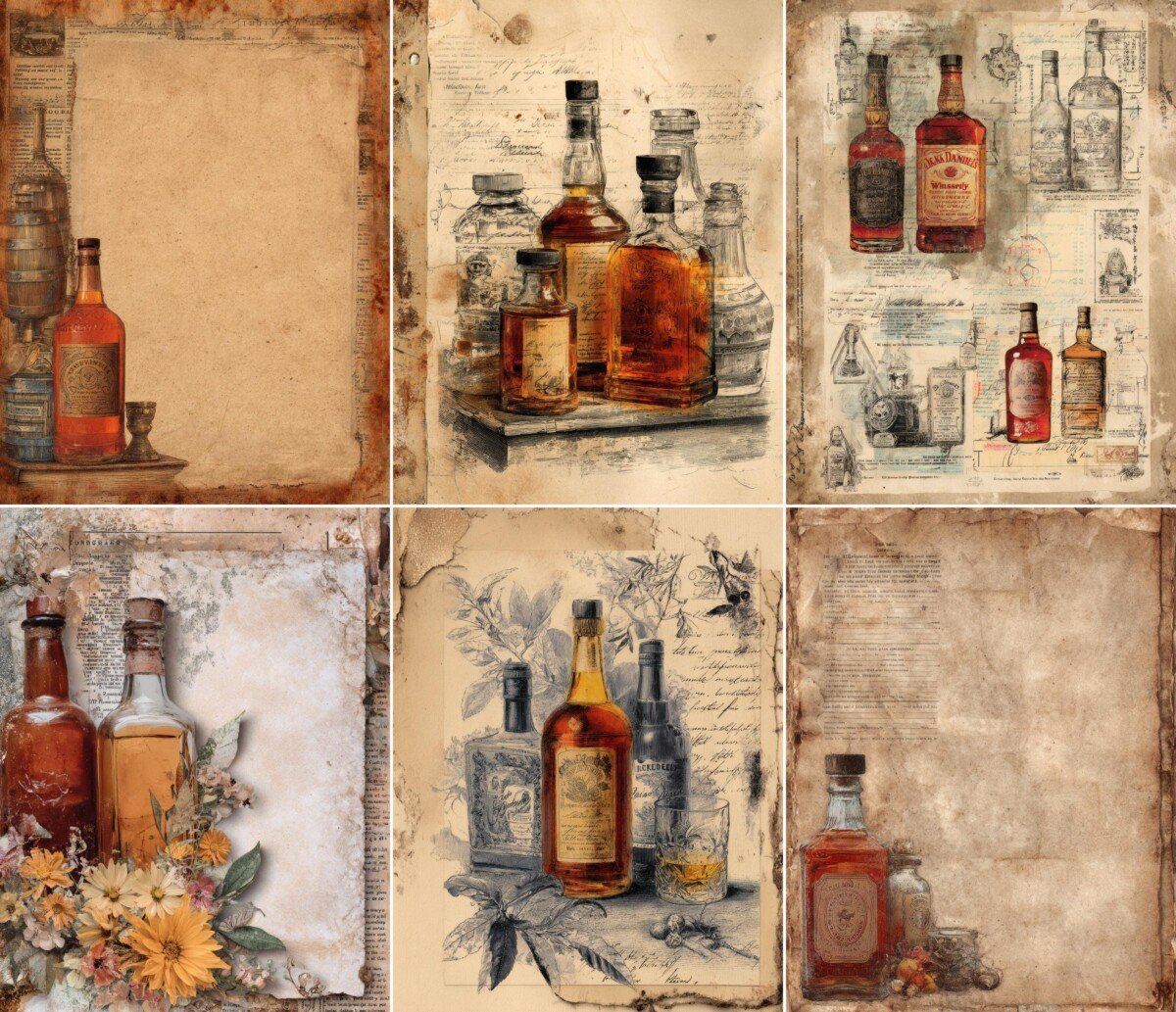 vintage preview 4 – Journal Pages