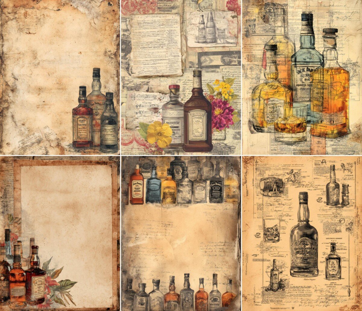 vintage preview 8 – Journal Pages