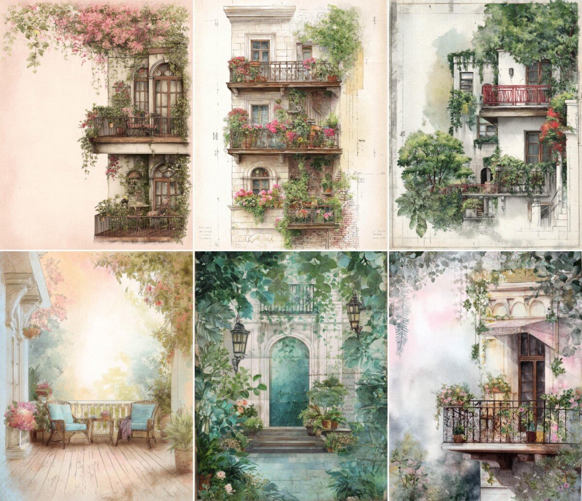 watercolour preview 4 – Journal Pages