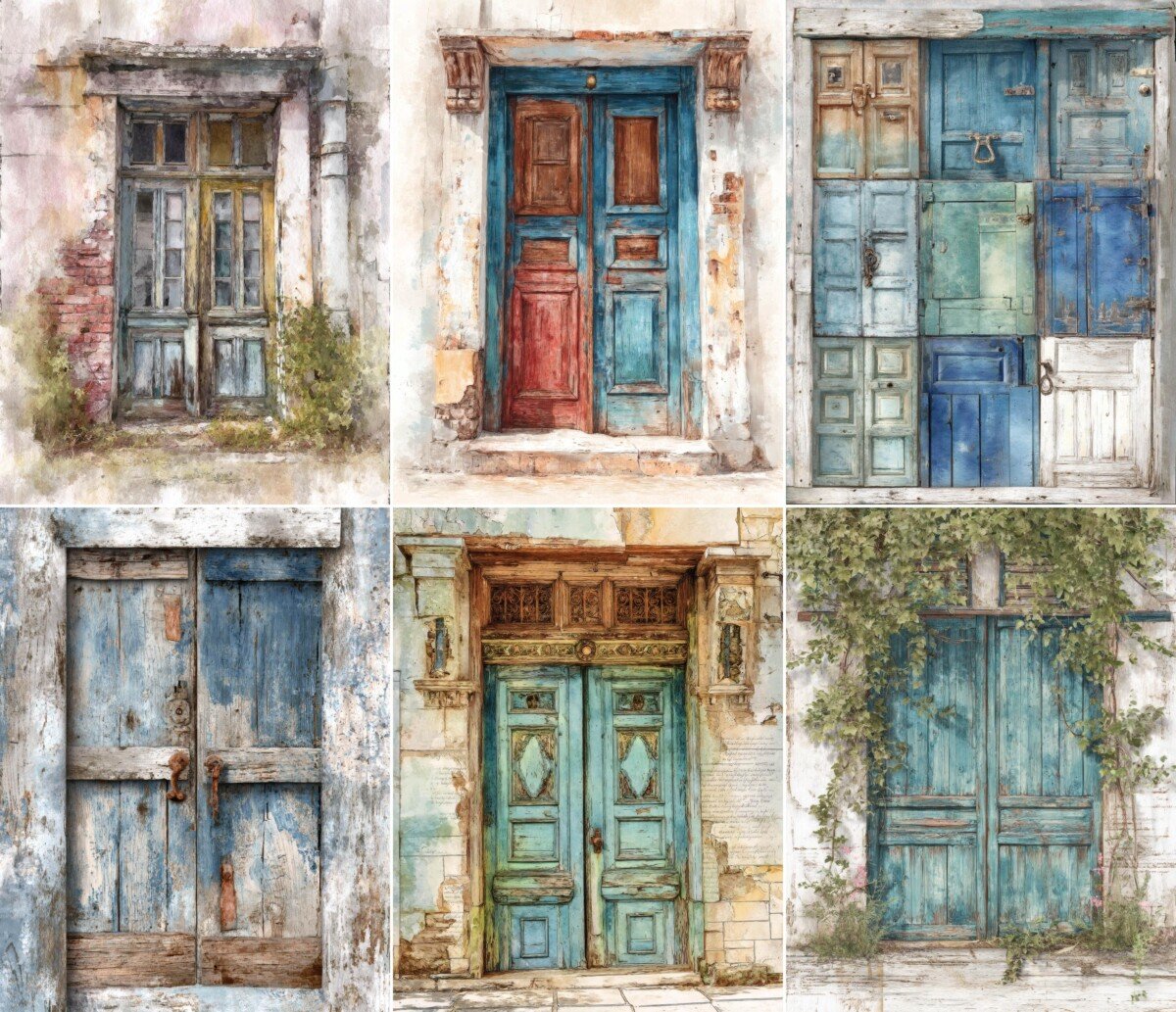 watercolour preview 6 – Journal Pages
