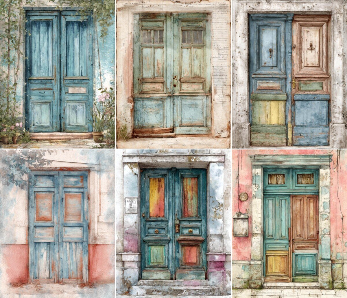 watercolour preview 7 – Journal Pages