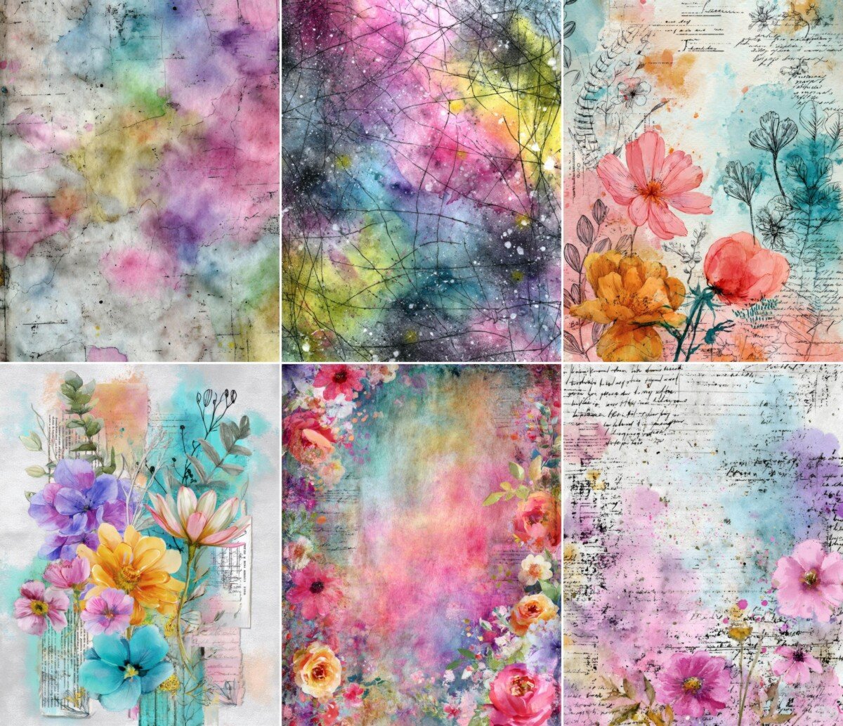 watercolour preview 5 – Journal Pages