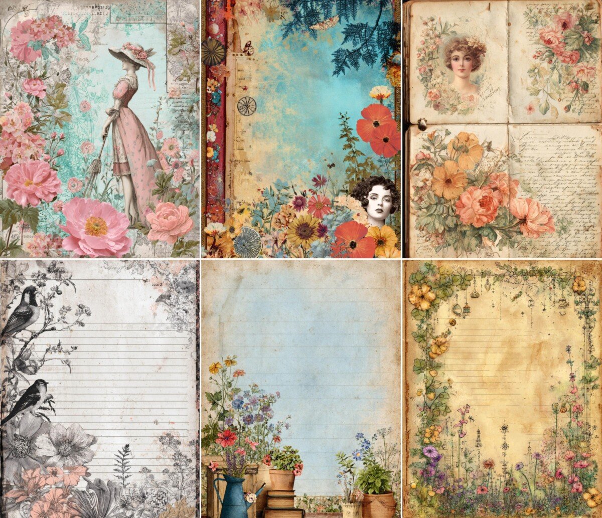 whimsical preview 3 – Journal Pages
