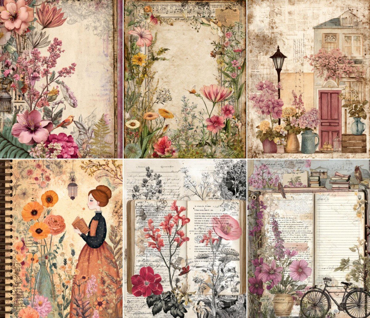 whimsical preview 5 – Journal Pages