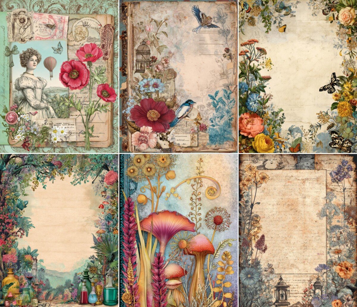 whimsical preview 6 – Journal Pages