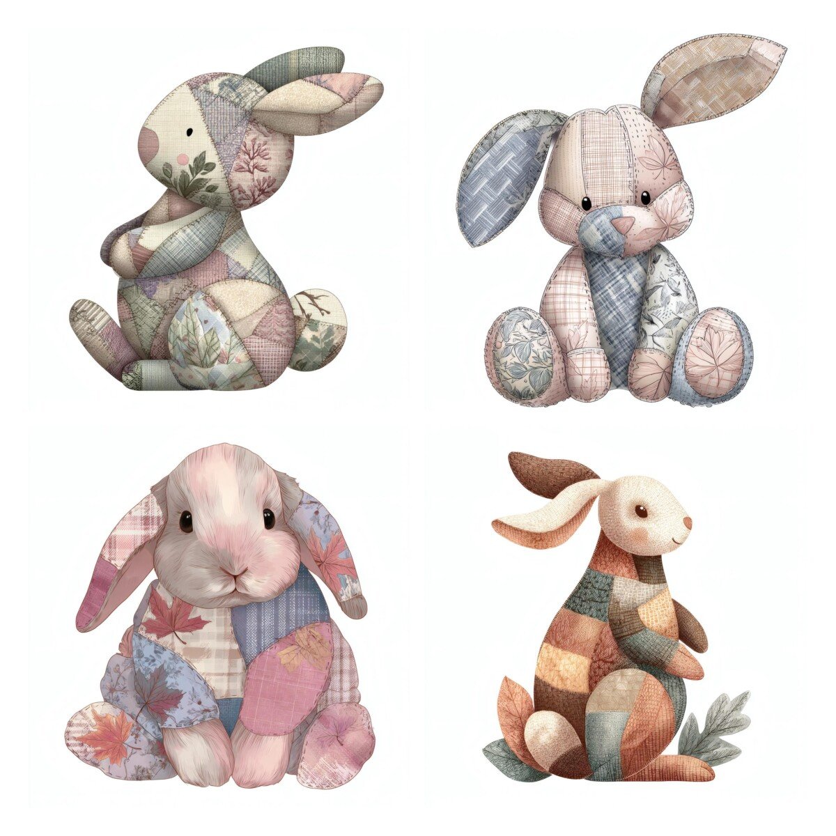 bunny preview 2 – Fussy Cuts