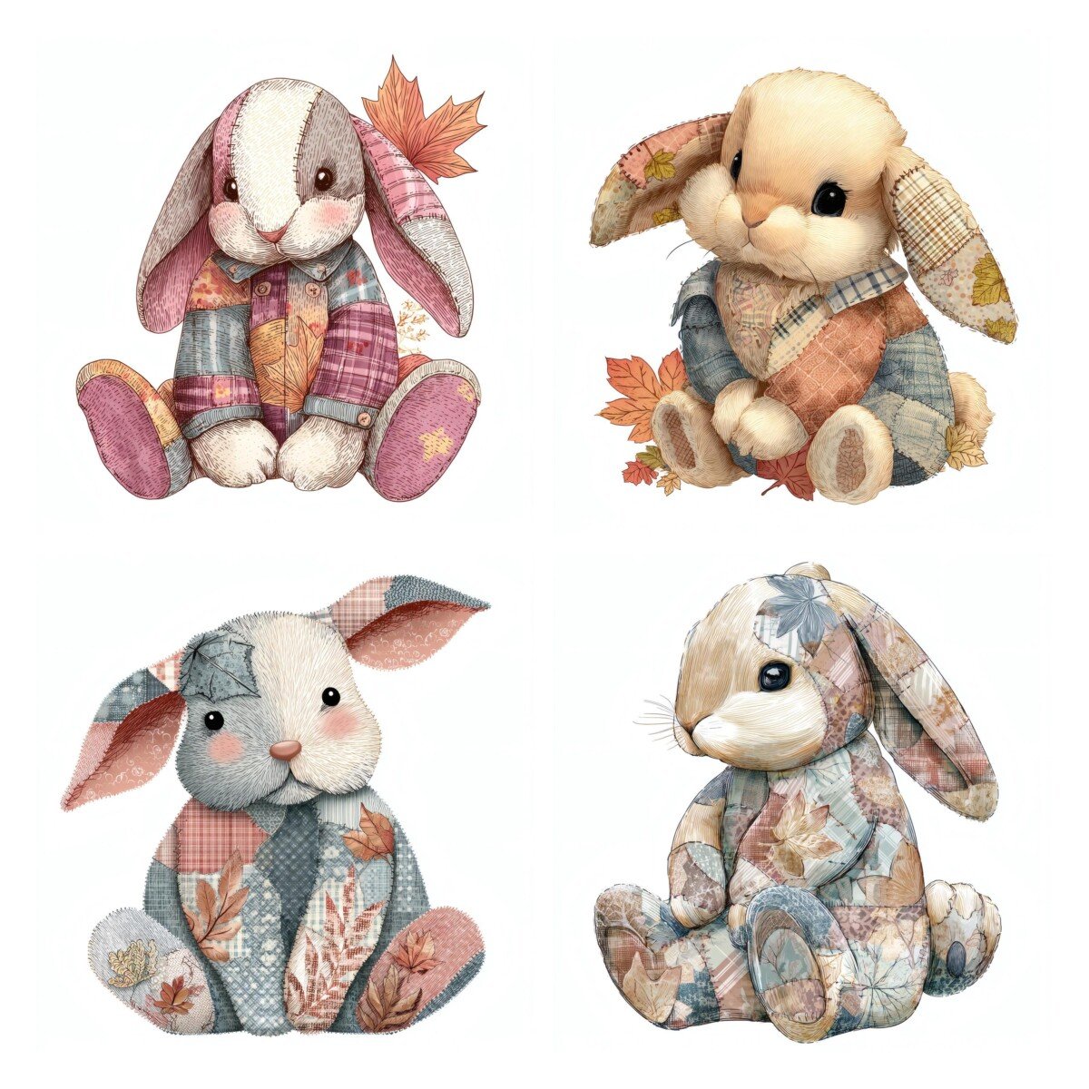 bunny preview 4 – Fussy Cuts
