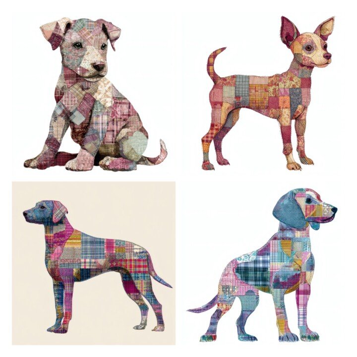 dog preview 2 – Fussy Cuts