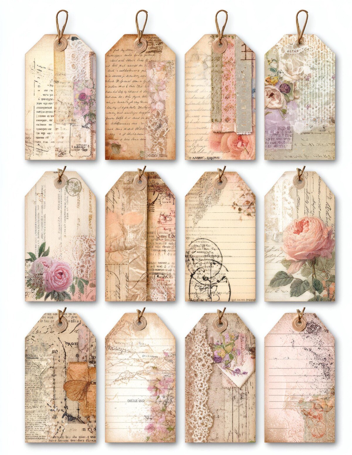 vintage preview 4 – Fussy Cuts