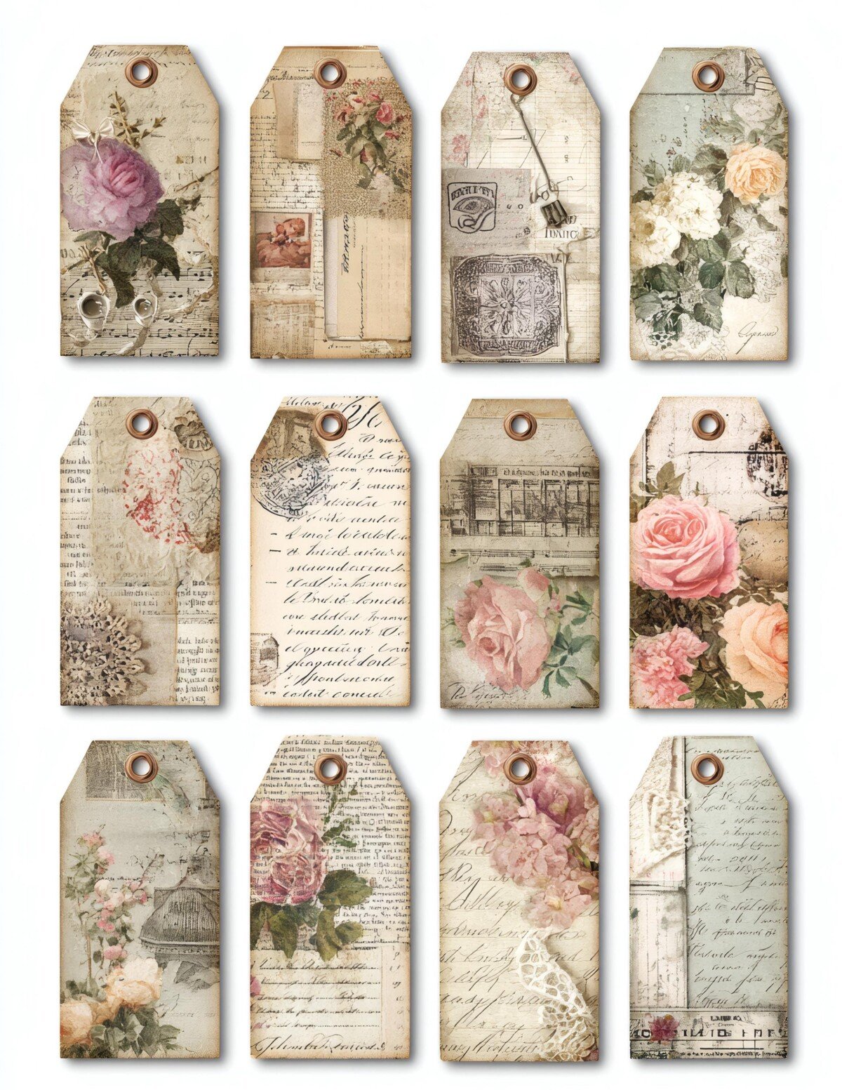 vintage preview 8 – Fussy Cuts