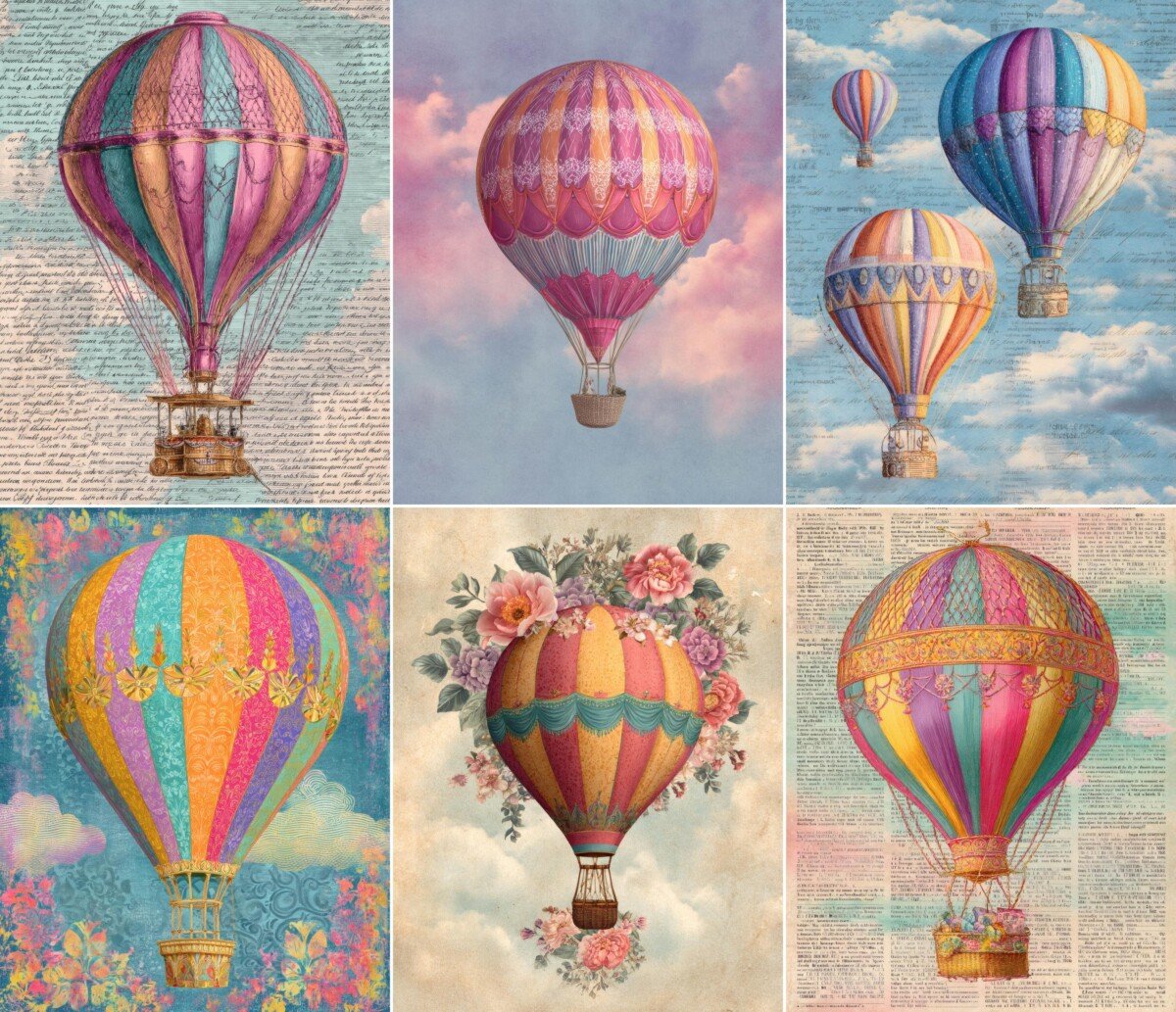 colorful preview 2 – Journal Pages