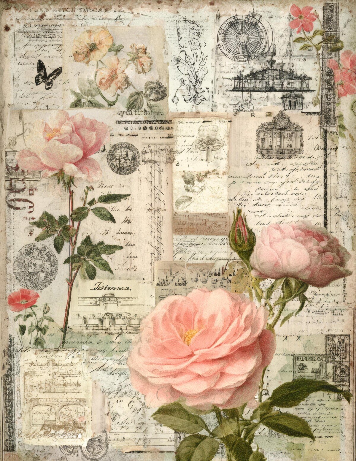 cottagecore preview 8 – Journal Pages