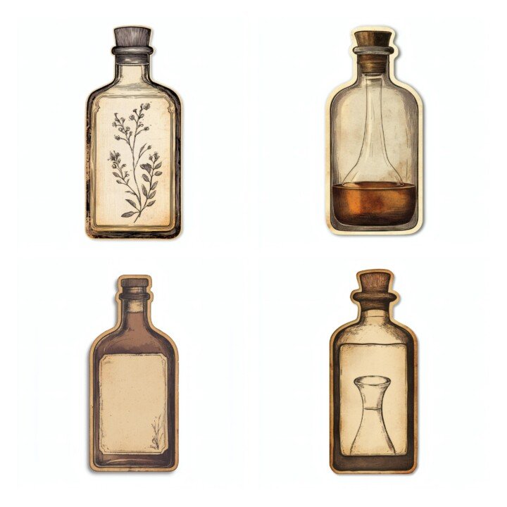 vintage preview 2 – Labels & Tags