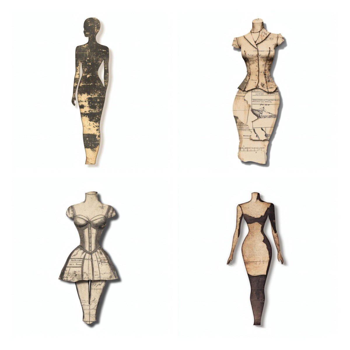 vintage preview 3 – Fussy Cuts