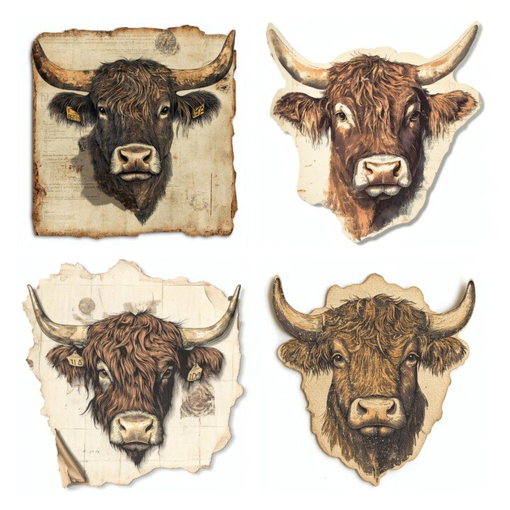highland preview 2 – Fussy Cuts