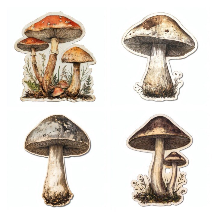 mushroom – Mushroom Clipart Bundle Cutouts
