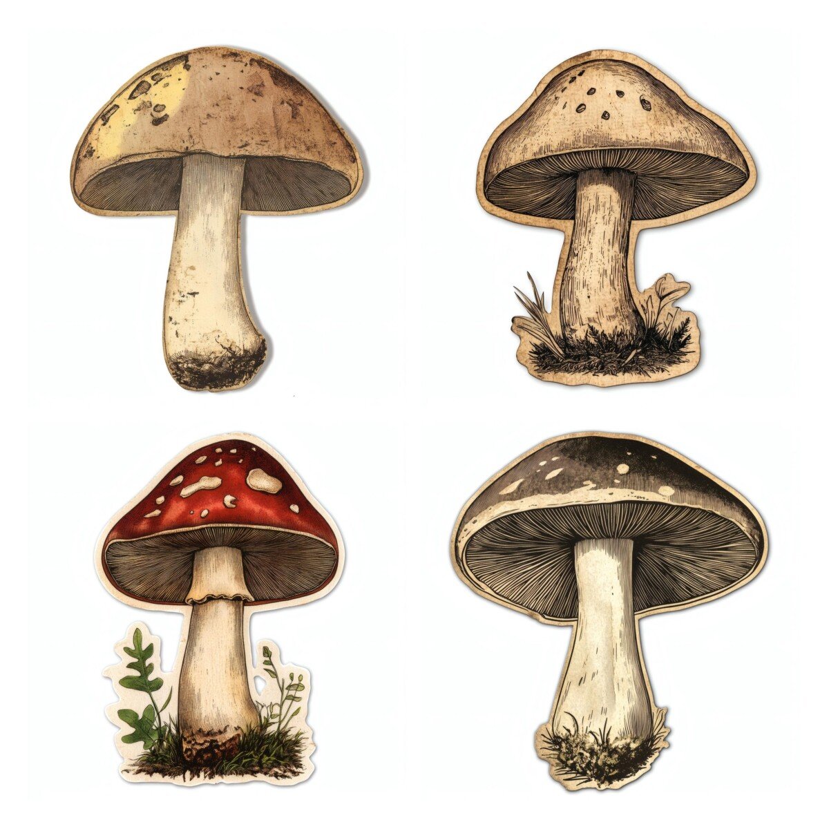 mushroom preview 6 – Fussy Cuts
