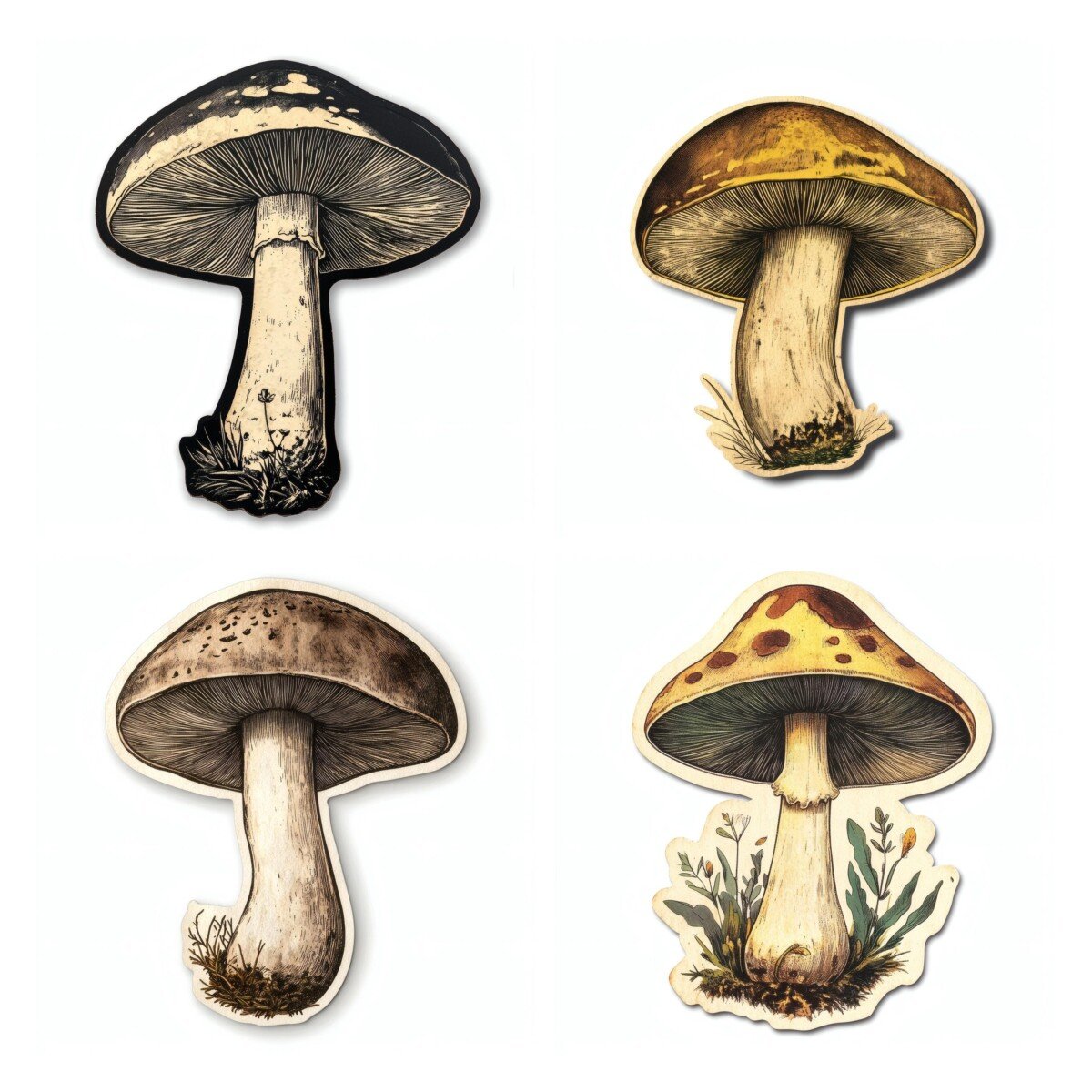 mushroom preview 10 – Fussy Cuts