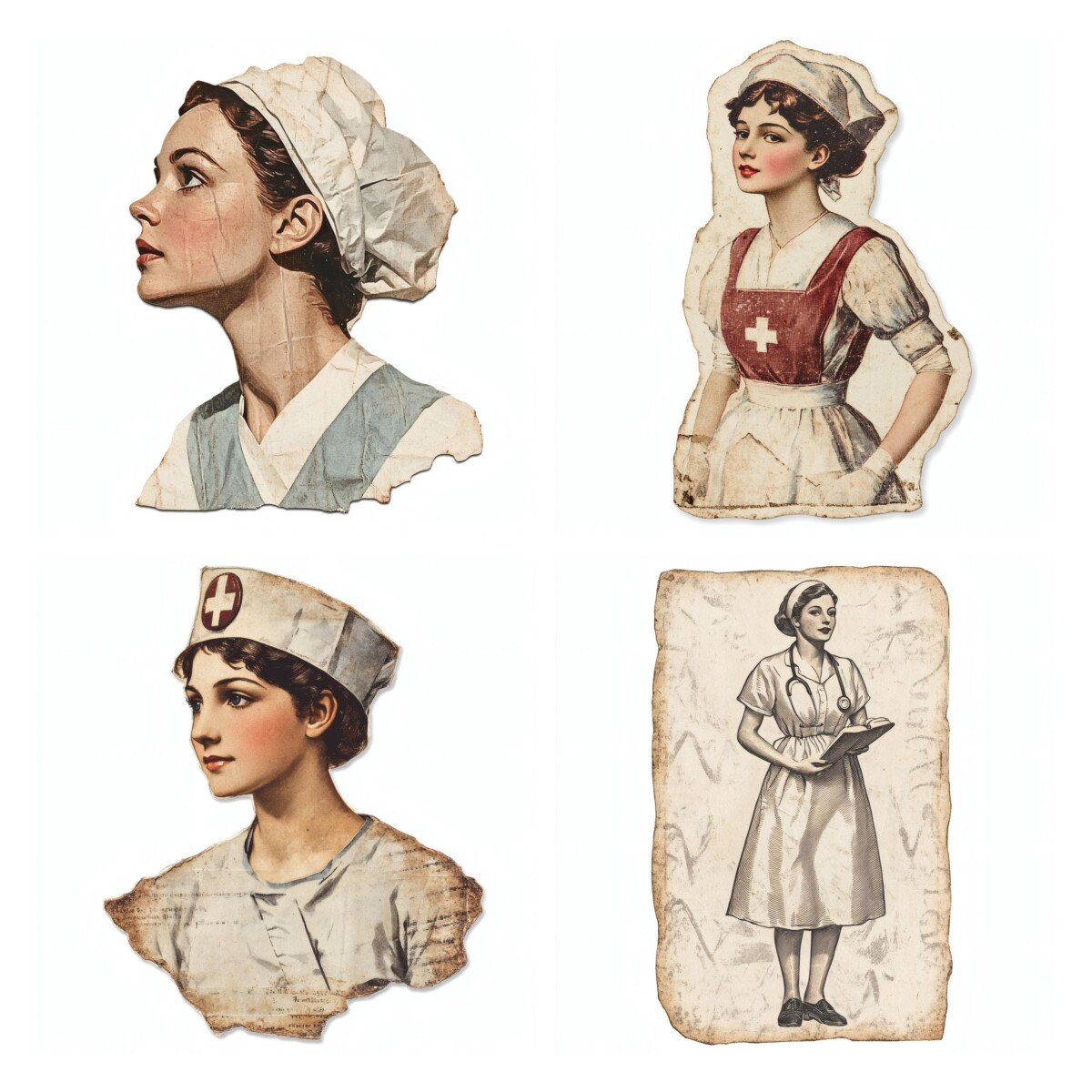 vintage preview 6 – Fussy Cuts