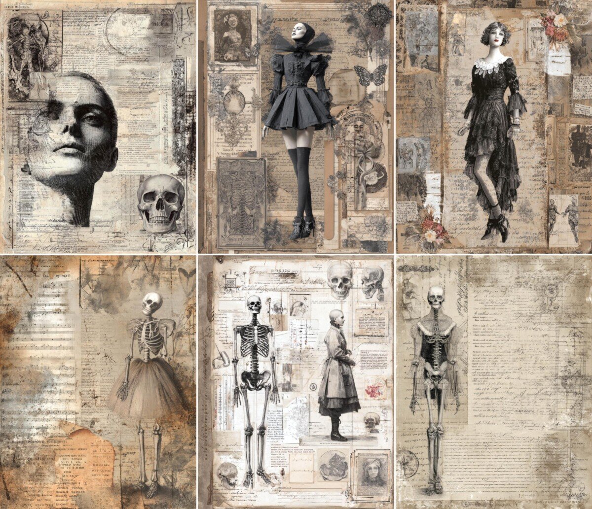 creepy preview 2 – Journal Pages