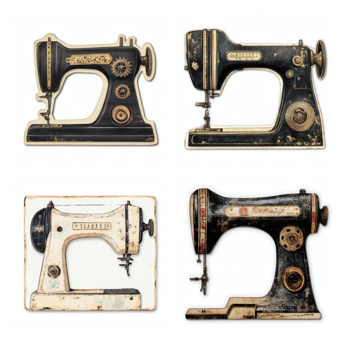 vintage preview 4 – Fussy Cuts