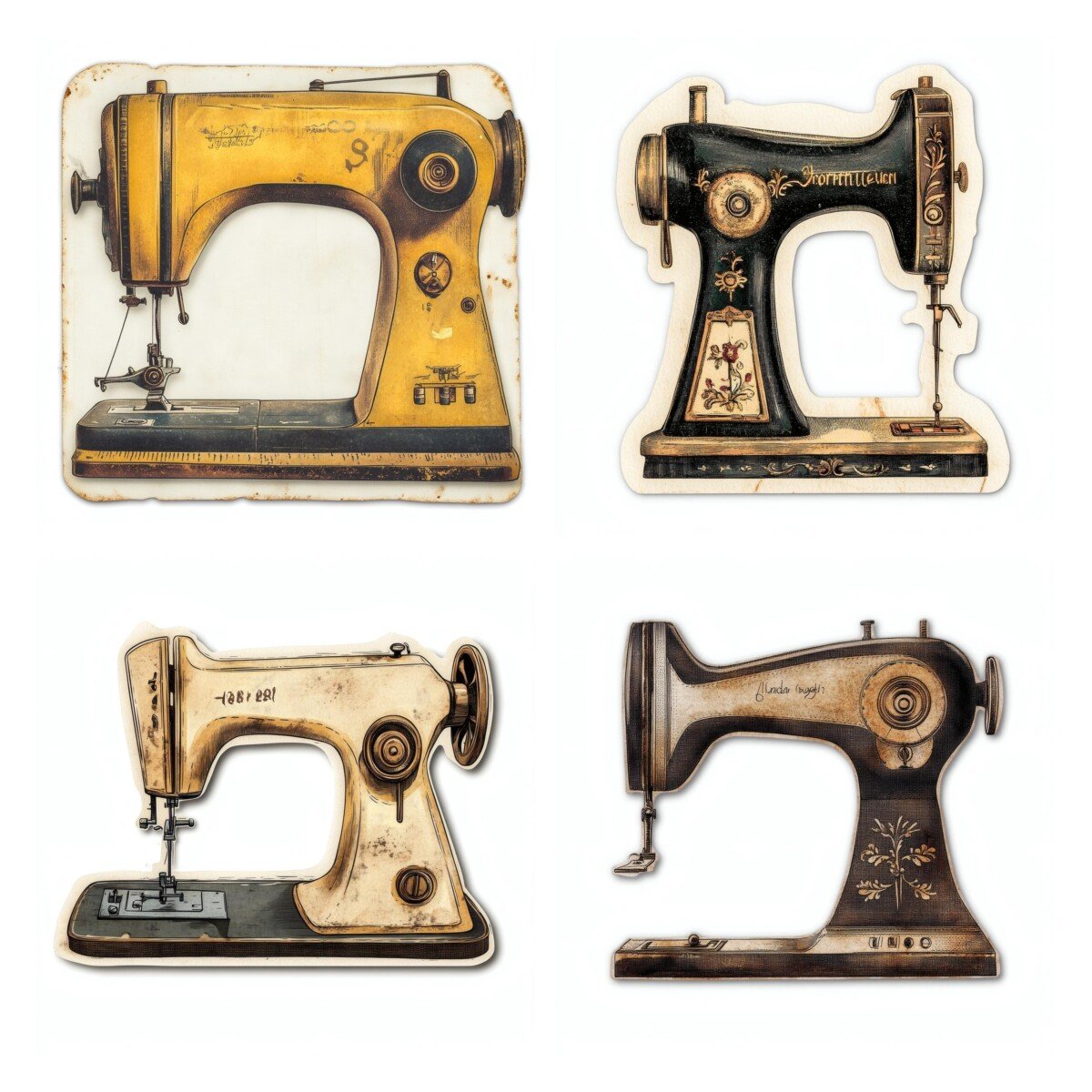 vintage preview 5 – Fussy Cuts
