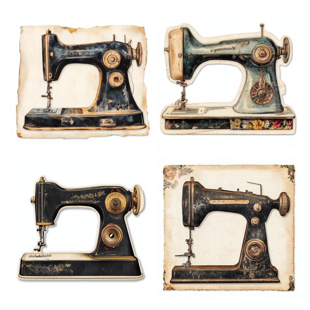 vintage preview 6 – Fussy Cuts
