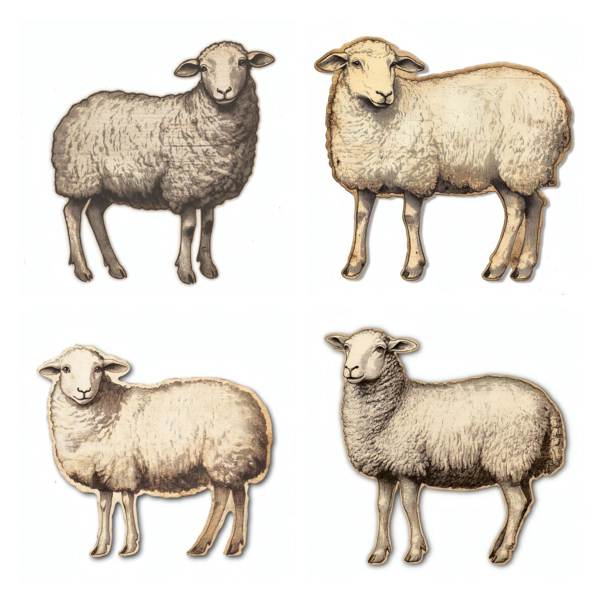 sheep preview 3 – Fussy Cuts