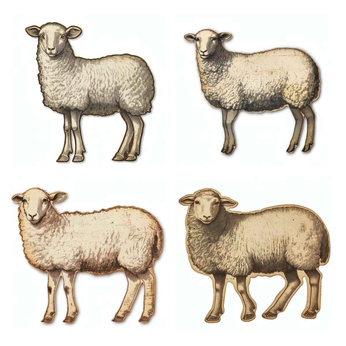 sheep preview 5 – Fussy Cuts