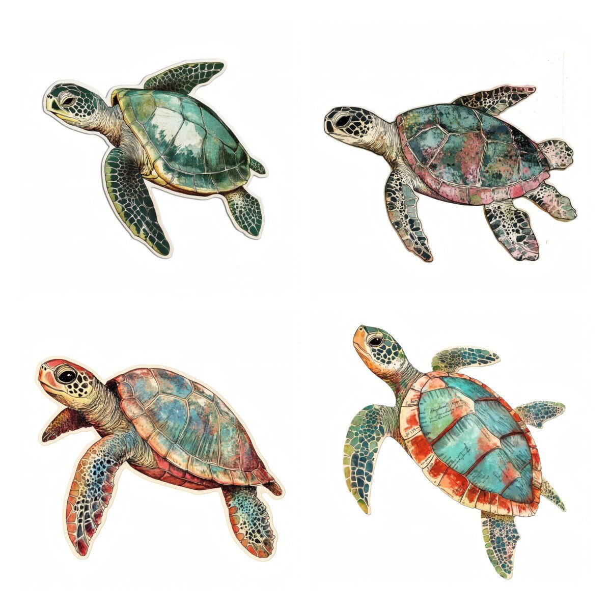 turtle preview 4 – Fussy Cuts