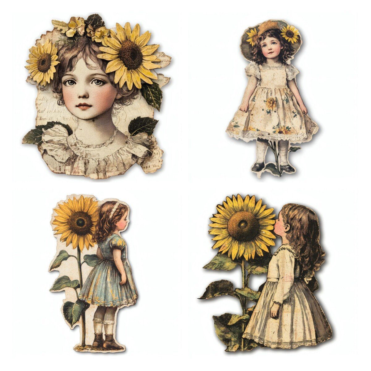 sunflower preview 4 – Fussy Cuts