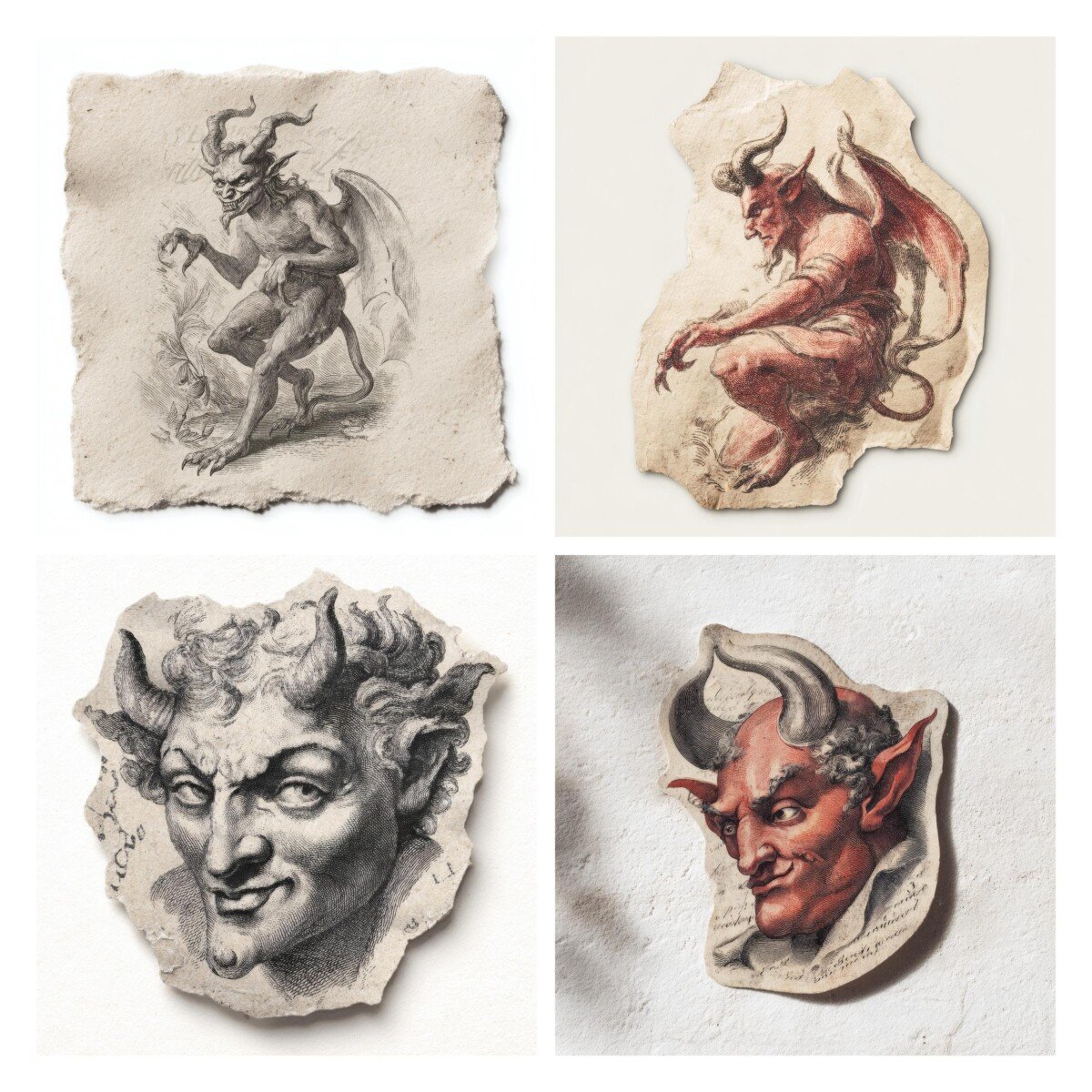 dark – Dark Fantasy Devil Die Cuts Cutouts