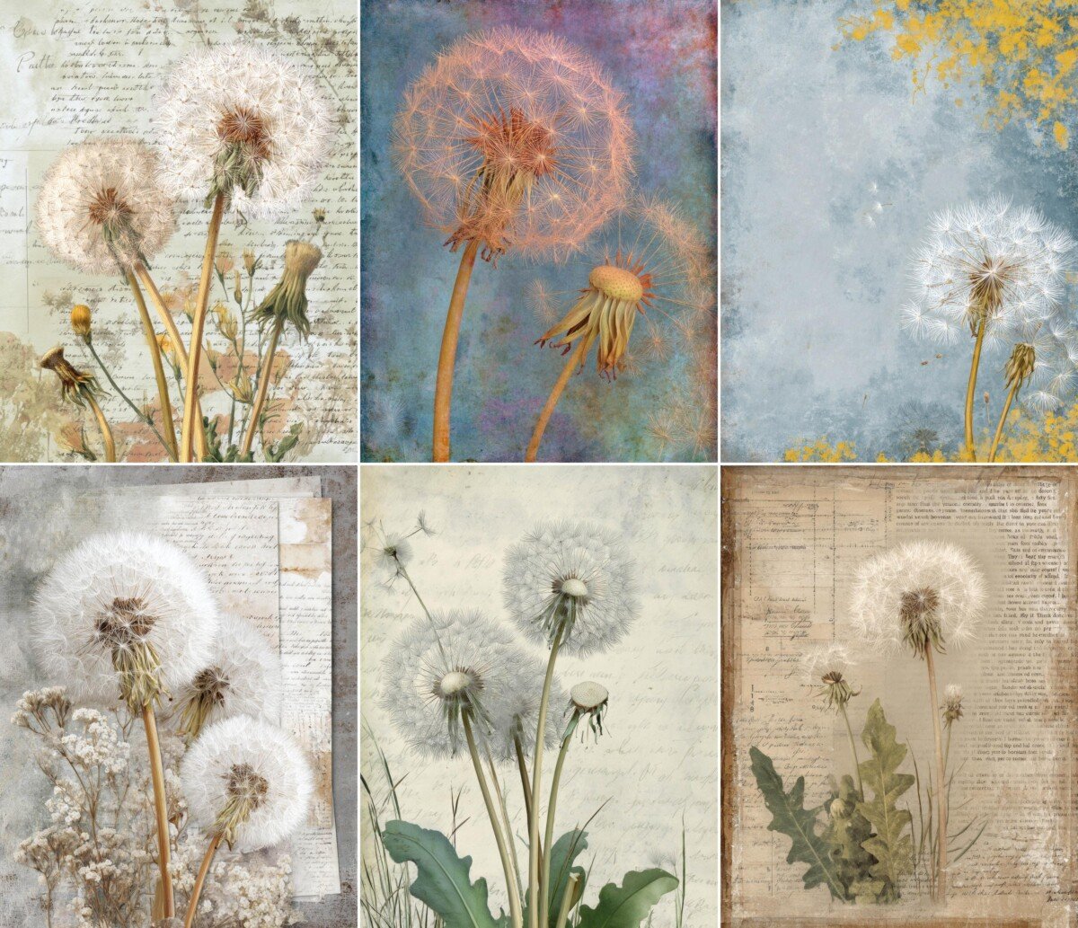dandelion preview 4 – Journal Pages