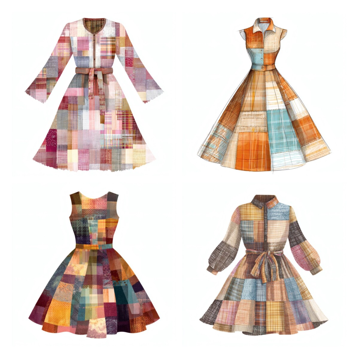 patchwork preview 6 – Fussy Cuts