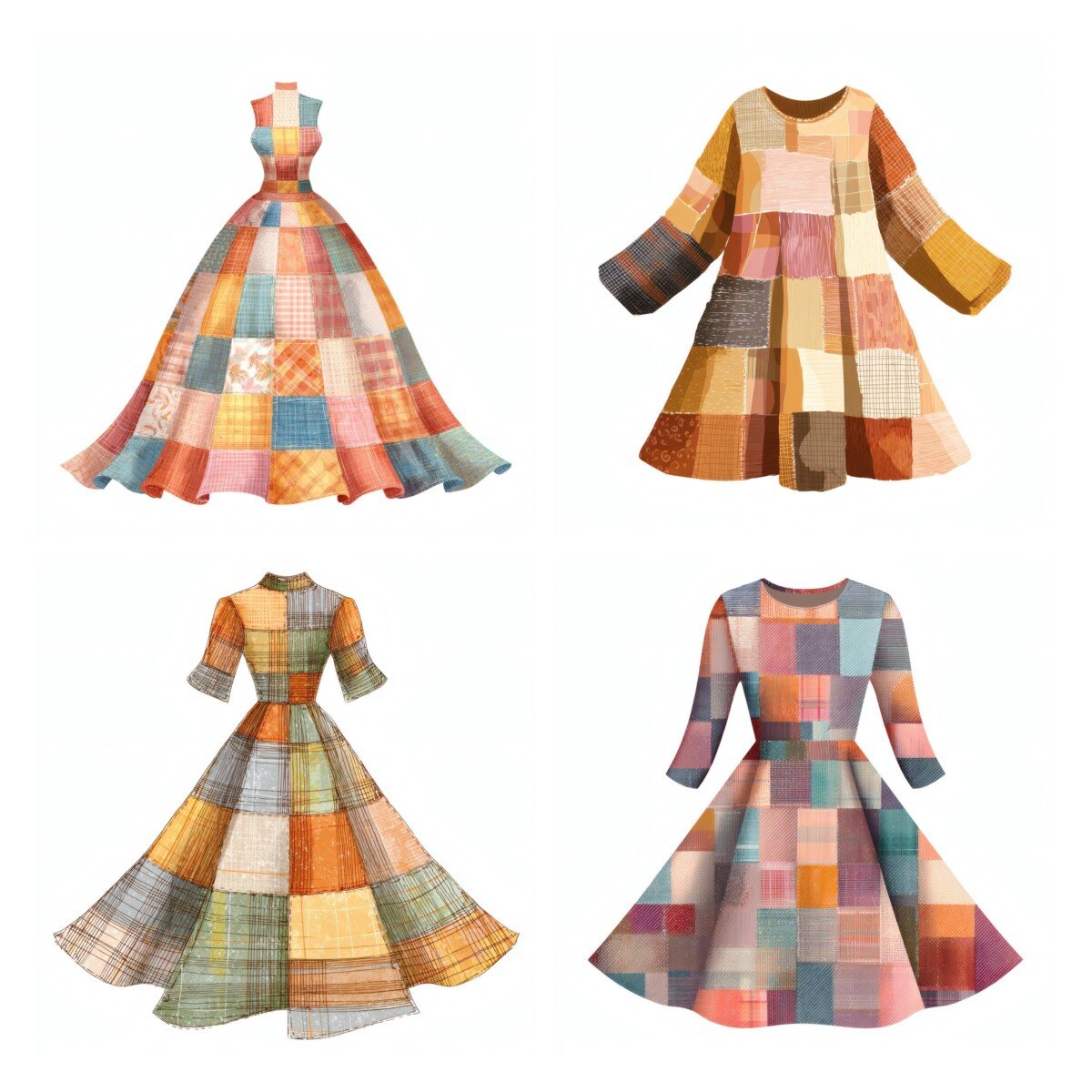 patchwork preview 2 – Fussy Cuts