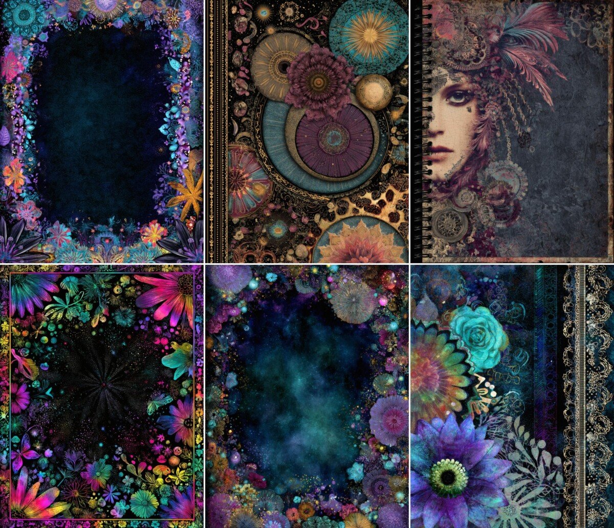 dark preview 2 – Journal Pages