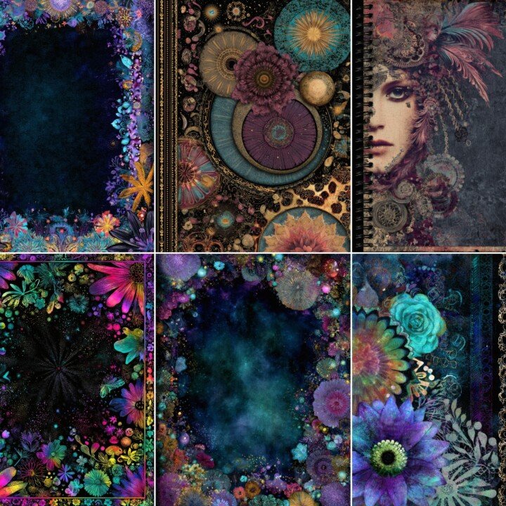 dark preview 2 – Journal Pages