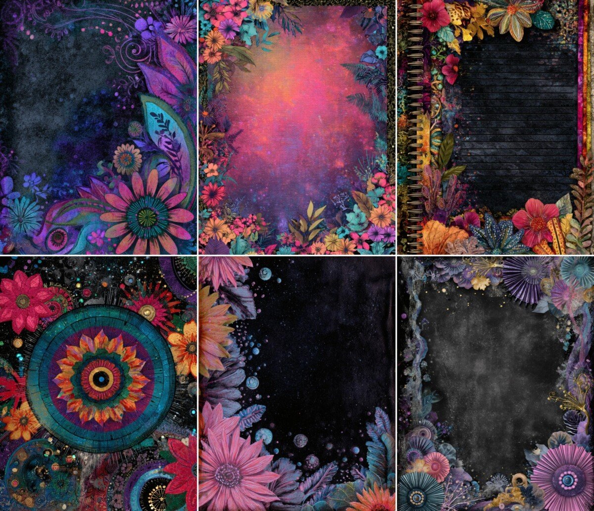 dark preview 8 – Journal Pages