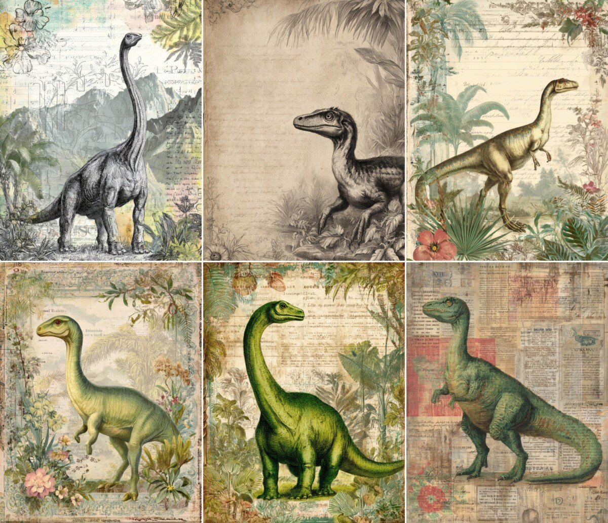 dinosaur preview 2 – Journal Pages