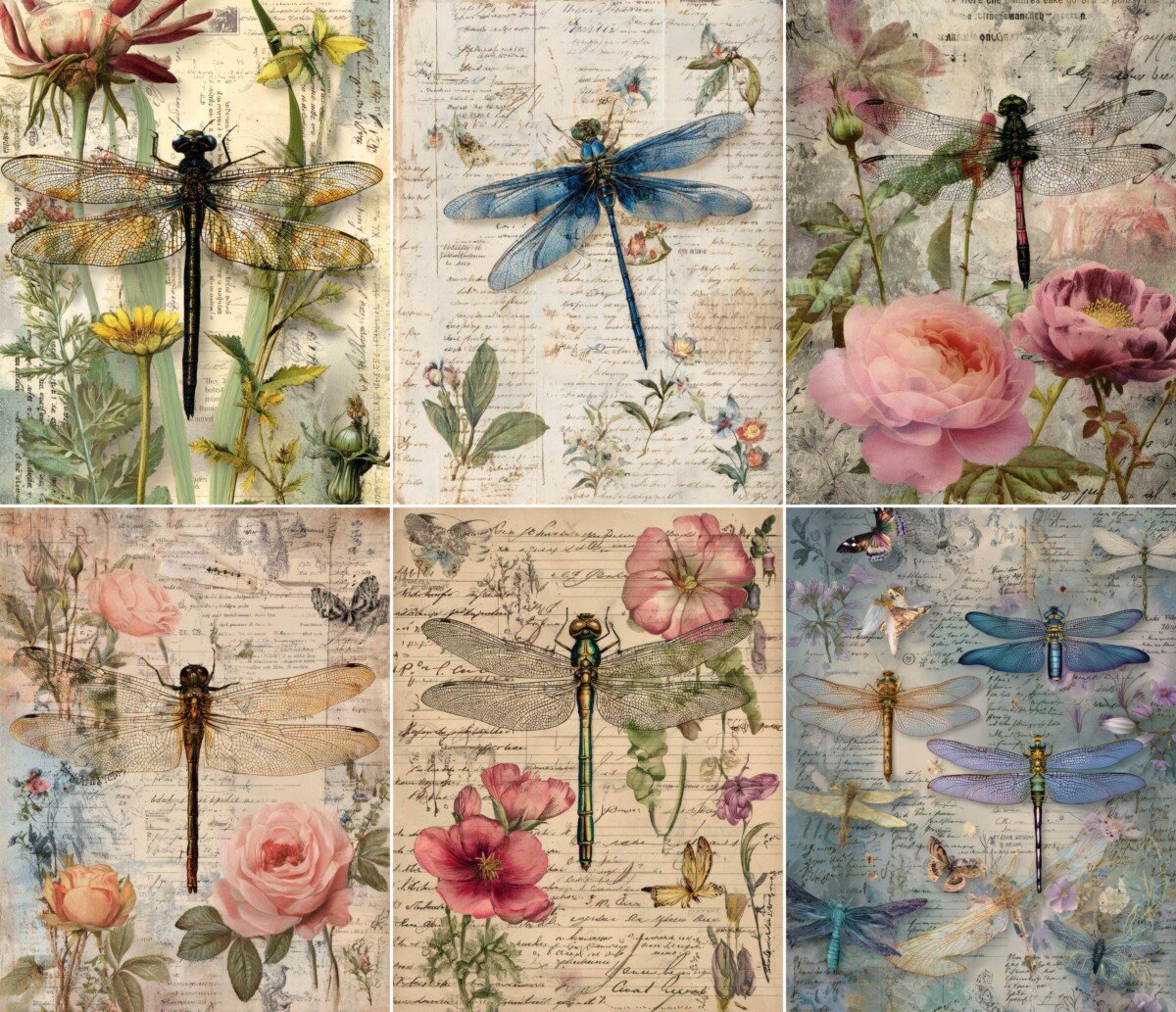 dragonfly preview 5 – Journal Pages