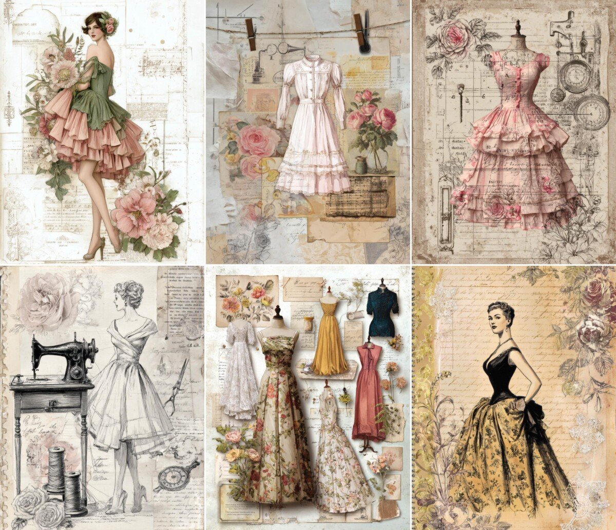 sewing preview 3 – Journal Pages