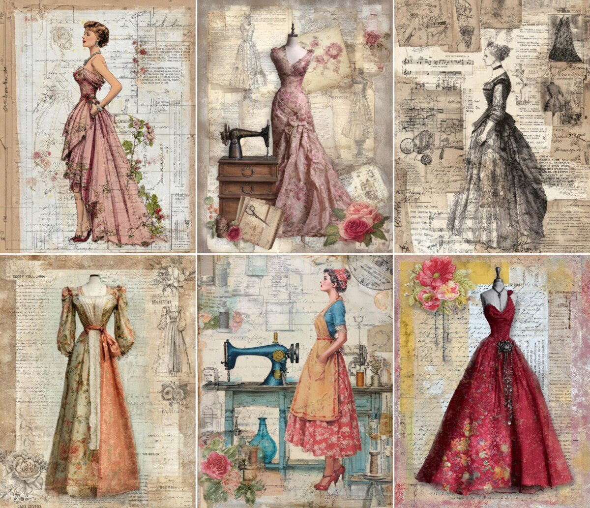 sewing preview 5 – Journal Pages