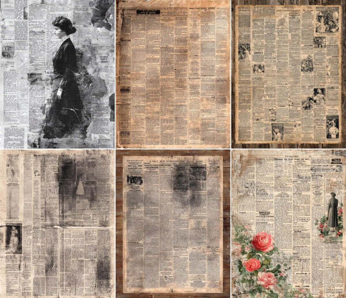 vintage preview 4 – Journal Pages