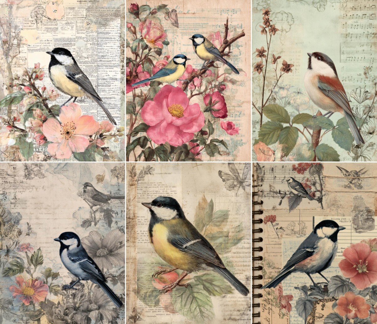 bird preview 2 – Journal Pages